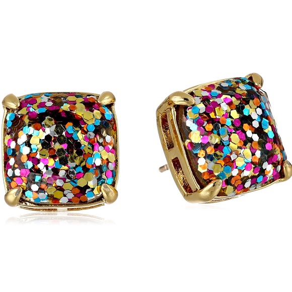 Kate Spade NWT Small Square Stud Earrings NWT - Picture 2 of 4